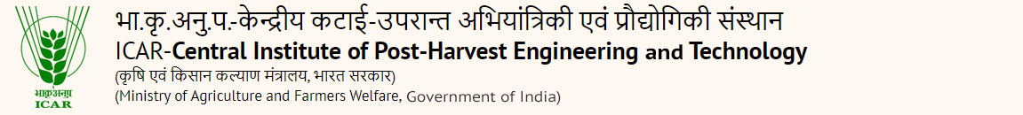 Image of Official Website of Indian Council of Agricultural Research (ICAR) - Central Institute of Post-Harvest Engineering and Technology, Ministry of Agriculture and Farmers Welfare, India